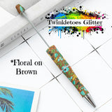 PRINTED Plastic Beadable Pens ~ Available in 90+ Patterns!