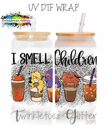 'I Smell' Sister's Coffee UV Can Wrap
