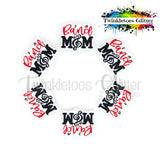Band Mom Silicone Focal Bead