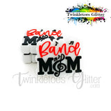 Band Mom Silicone Focal Bead