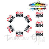 Band Mom Silicone Focal Bead