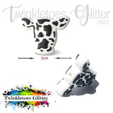 Cow Head Silicone Focal Bead