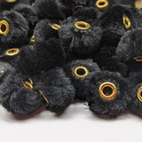 Fluffy Fuzzy Rondelle (Abacus) Spacer Beads ~ 10 colors
