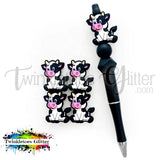 Cow Silicone Focal Bead Bead