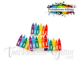 Crayons Silicone Focal Bead