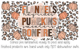 Grunge Flannels, Pumpkins, Bonfires, Ect. UV Can Wrap