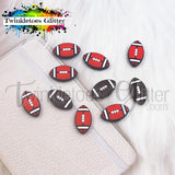 Football Silicone Focal Bead