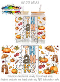 Give Thanks Fall Collage UV Can Wrap