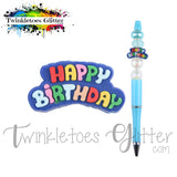 Happy Birthday Focal Bead