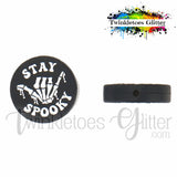 Stay Spooky Silicone Focal Bead
