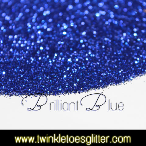 Brilliant Blue - Ultra Fine Glitter - 1/128