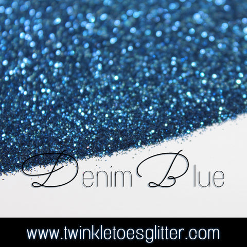 Denim Blue - Ultra Fine Glitter - 1/128