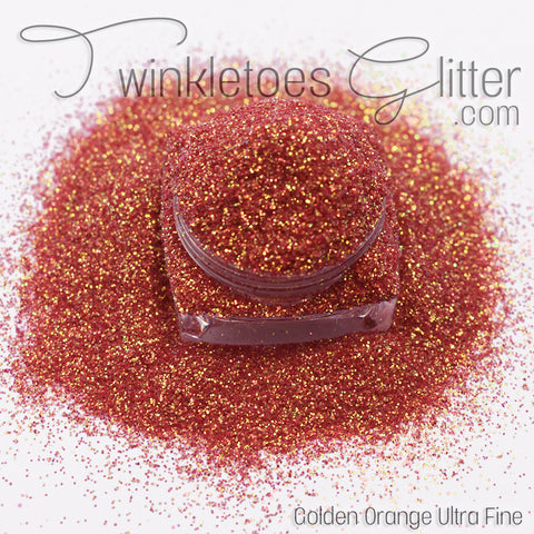 Golden Orange - Ultra Fine Glitter - 1/128