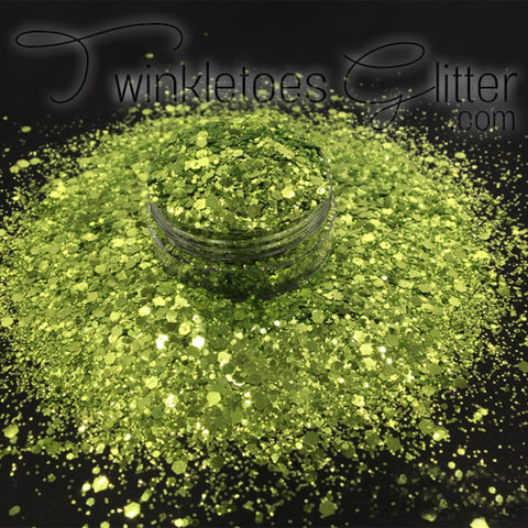Grass Green Chunky Glitter Mix