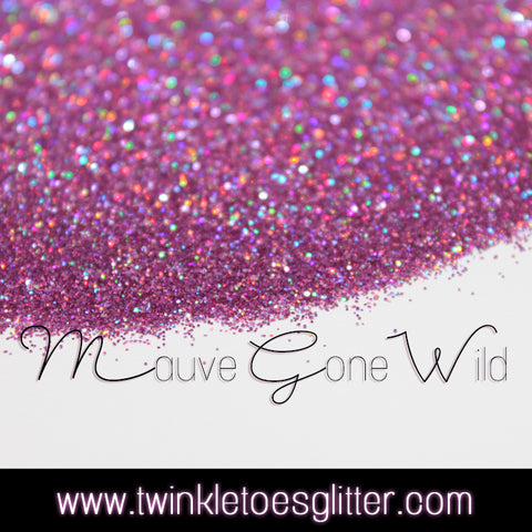 Mauve Gone Wild - Ultra Fine Holographic Glitter - 1/128