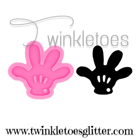 Mouse Hand (PINK) Silicone Mold