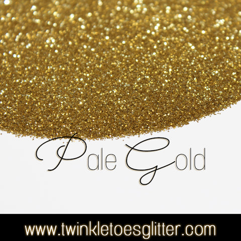 Pale Gold - Ultra Fine Glitter - 1/128