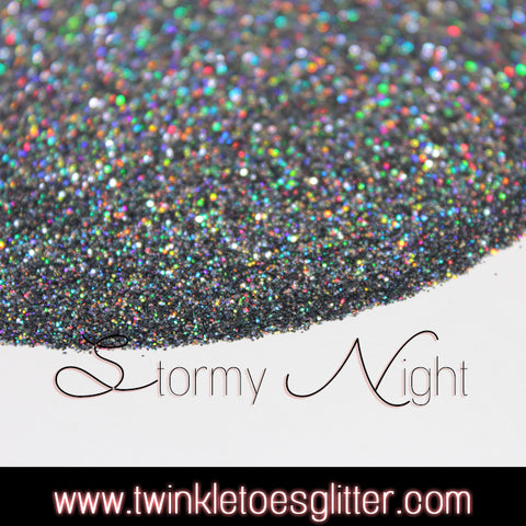 Stormy Night - Ultra Fine Holographic Glitter - 1/128