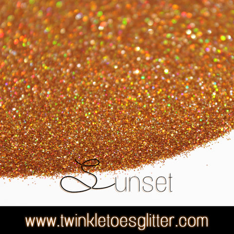 Sunset - Ultra Fine Holographic Glitter - 1/128