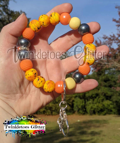 Silicone Beaded Wristlet Kit #003