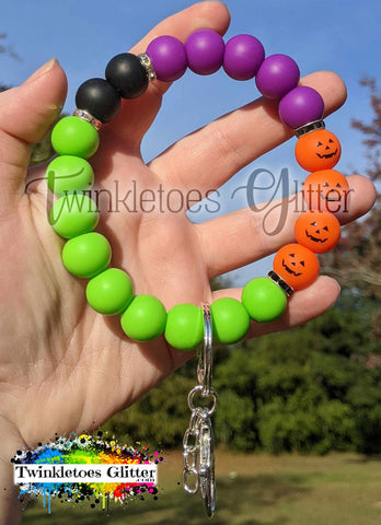 Silicone Beaded Wristlet Kit #007