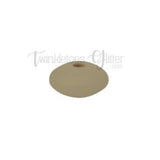 12mm Lentil Silicone Spacer Beads ~ Sandstone