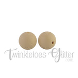 15mm Round Silicone Beads ~ Canyon