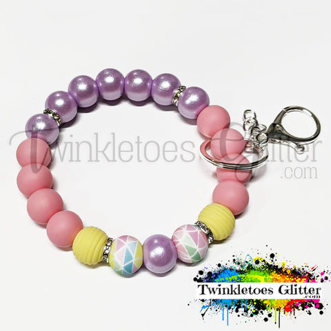 Silicone Beaded Wristlet Kit #018