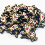 Tazmanian Devil Silicone Focal Bead