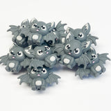 3D Bat Silicone Focal Bead ~ 6 Colors