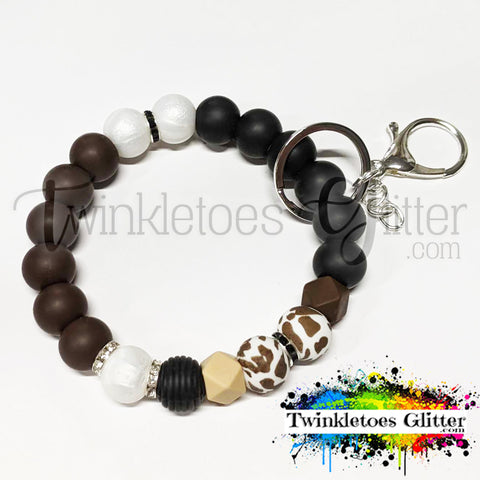 Silicone Beaded Wristlet Kit #024