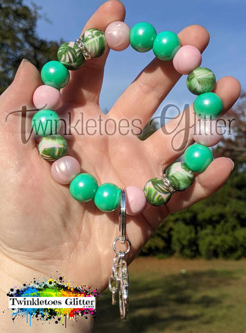 Silicone Beaded Wristlet Kit #025