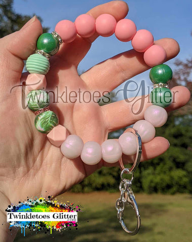 Silicone Beaded Wristlet Kit #028