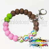 Silicone Beaded Wristlet Kit #030