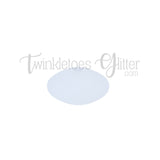 12mm Lentil Silicone Spacer Beads ~ Clear