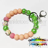 Silicone Beaded Wristlet Kit #031