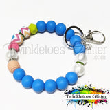 Silicone Beaded Wristlet Kit #032