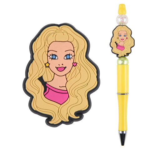 Girl Head Focal Bead ~ 6 Styles Focal Bead