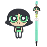 Big Eye Doll Focal Bead ~ 3 Styles