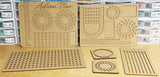 Large Lasered Bead Board ~ 3 Styles ~ Personalization Available
