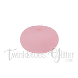 15mm Rondelle (Abacus) Silicone Beads ~ Light Peach