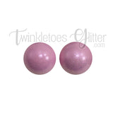 15mm Round Opal Silicone Beads ~ Soft Pink