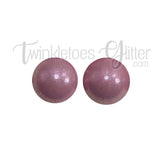 15mm Round Opal Silicone Beads ~ Blush