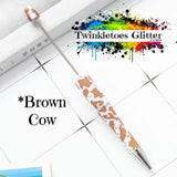 PRINTED Plastic Beadable Pens ~ Available in 90+ Patterns!