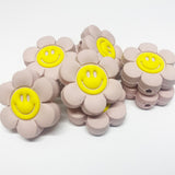 Happy Face in Flower ~ 3 Colors ~ Focal Bead