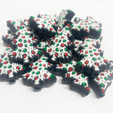 Animal Print Christmas Tree ~ 3 Colors ~ Focal Bead