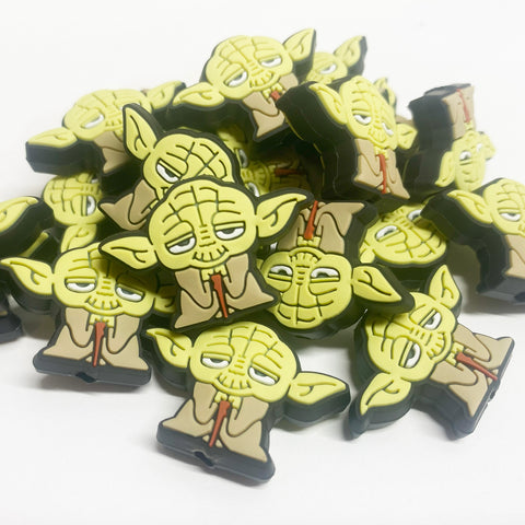 Yoda w/Cane Focal Bead