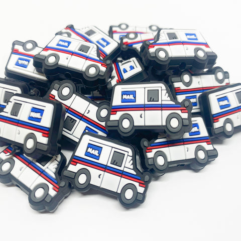 Postal Truck Focal Bead