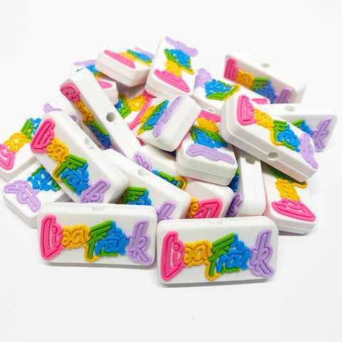 Lisa Frank Focal Bead