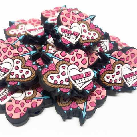 Wild at Heart Focal Bead